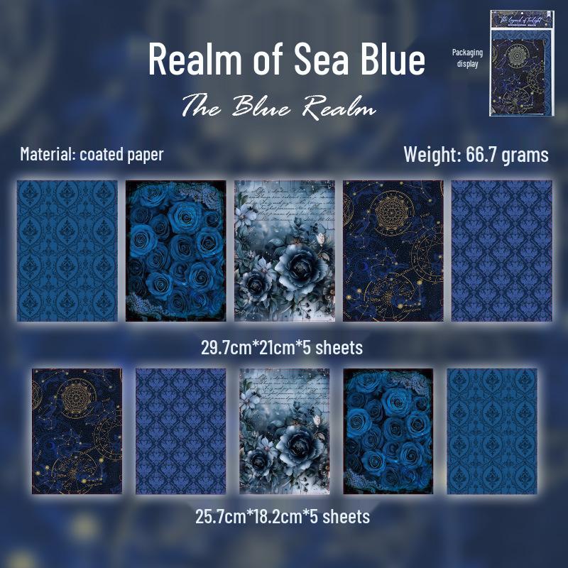 Yuxian Twilight Legend Dark Style Journal Paper Pack