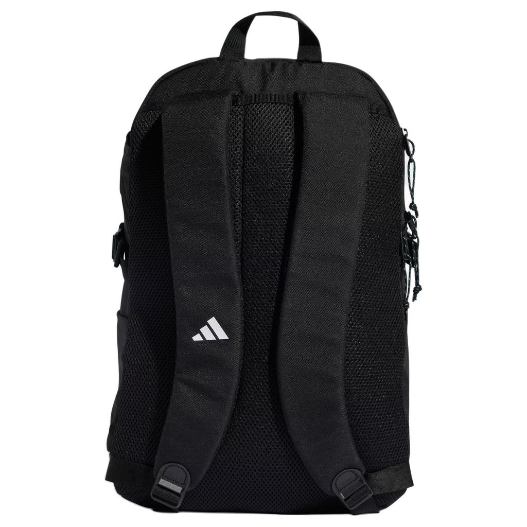 Adidas Mercedes AMG 3-Stripes Classic Stripe Adjustable Zipper Simple Polyester Backpack Unisex Backpack Black KF1774