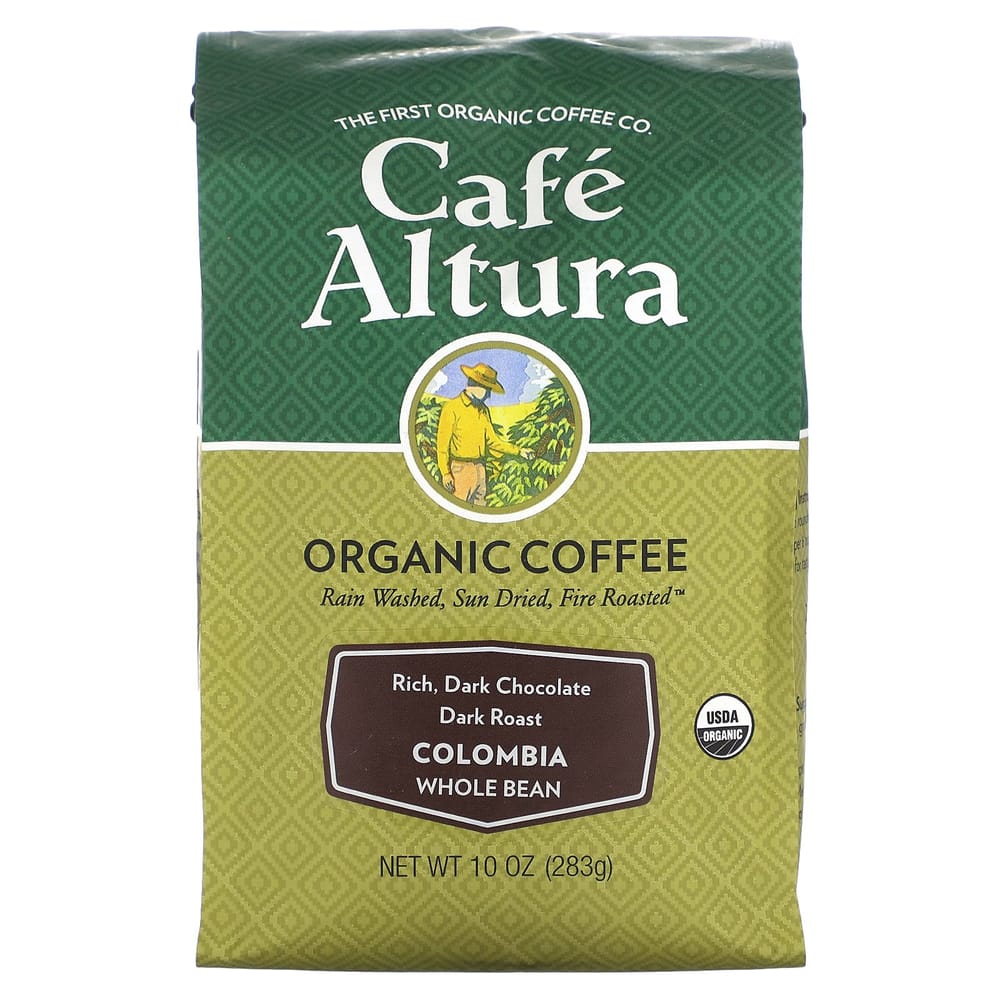 Cafe Altura Colombian Coffee Beans Dark Roast 283g (10oz) 283g - 1 ea