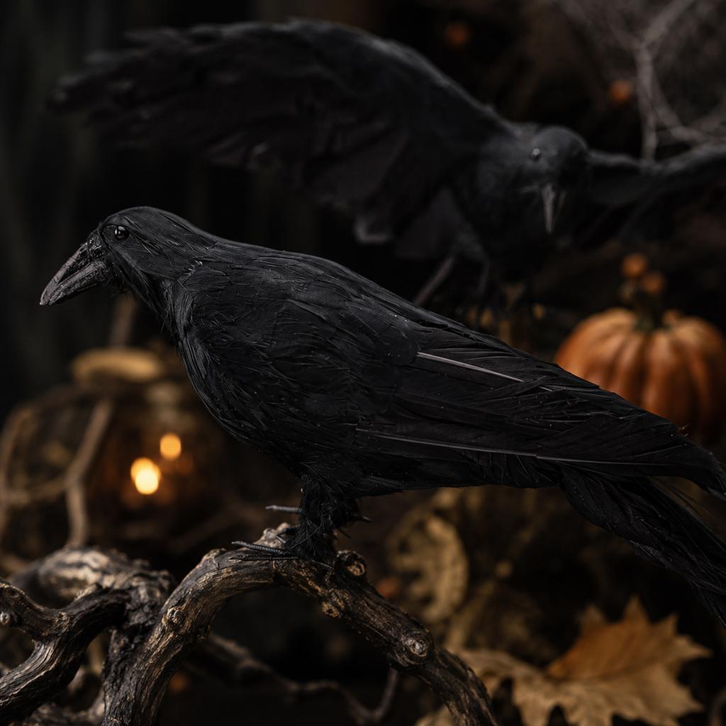 Lifelike Halloween Decoration, Tabletop Ornament for Party Decor, Realistic Figure