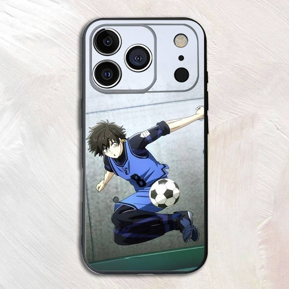 Cute B-Bachira Meguru Silicone Phone Case For iPhone 17,16,15,14,13,12 X XS Plus Pro Max Shockproof Soft Cover