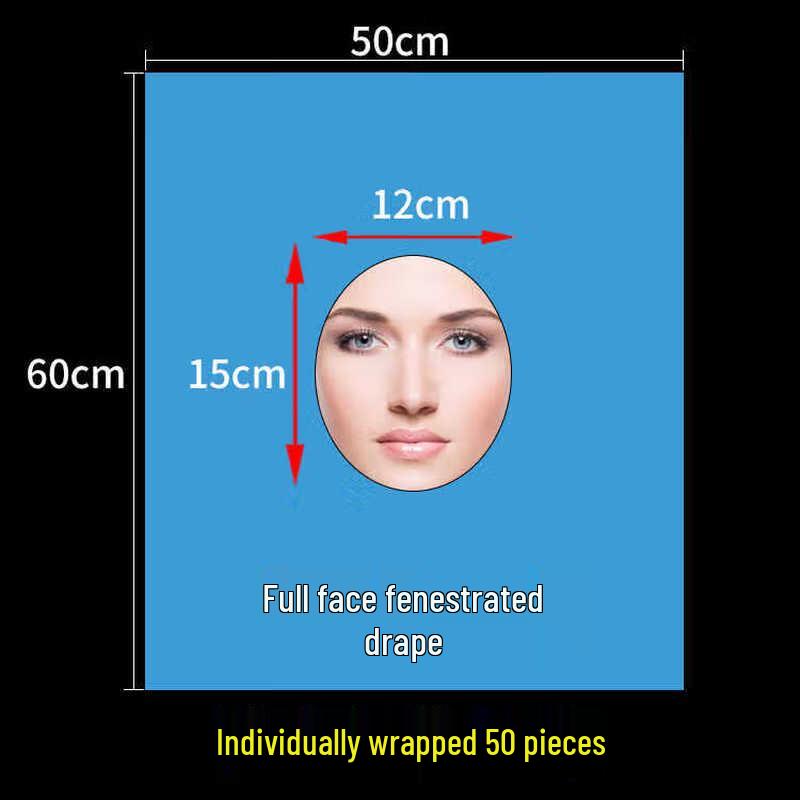 Disposable Facial Drape for Beauty Salons
