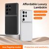 Luxury Leather Soft Case For Samsung S26 Ultra S25 edge S24 S23 S22 S21 FE Note 20 A37 A57 A56 A36 A17 Shockproof Silicone Cover