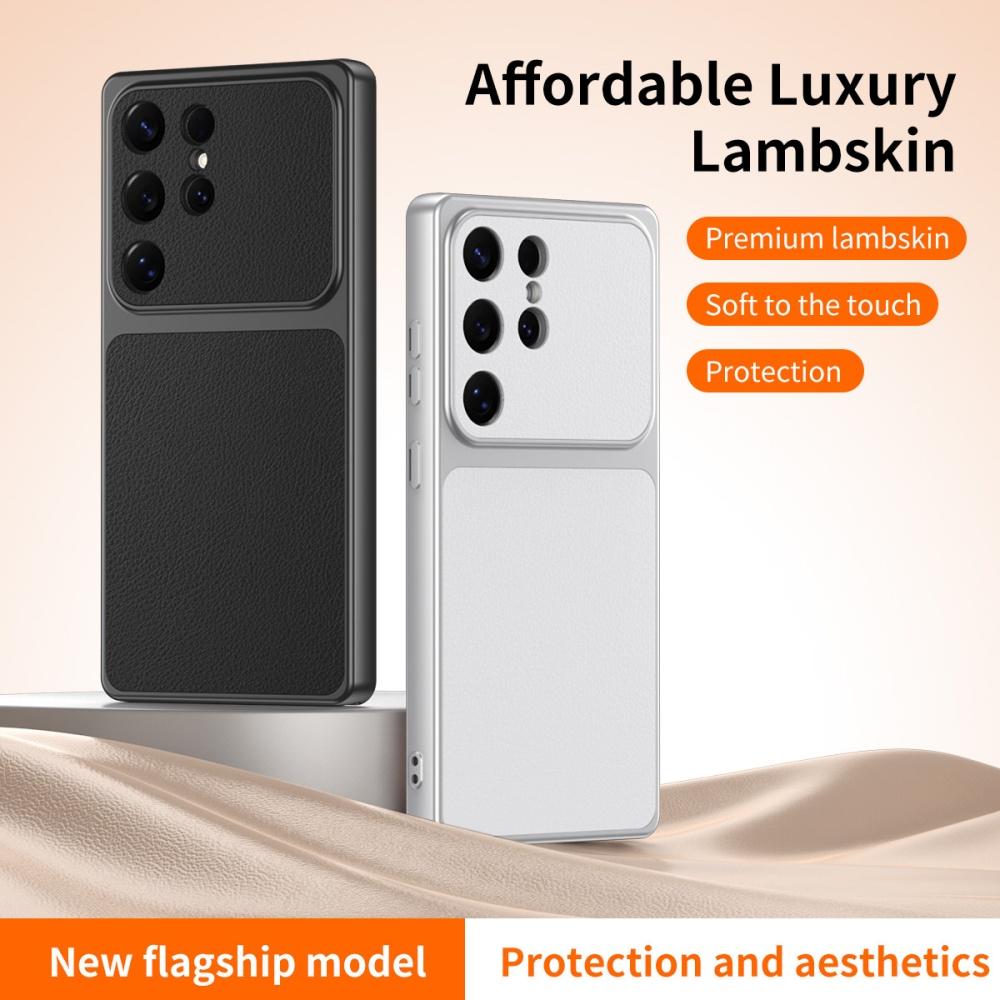 Luxury Leather Soft Case For Samsung S26 Ultra S25 edge S24 S23 S22 S21 FE Note 20 A37 A57 A56 A36 A17 Shockproof Silicone Cover