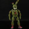 3D Printed Multi-Joint Movable Doll Fnaf Green Rabbit Spring Trap Figurine Ornament Holiday Gifts Action Figurine Model