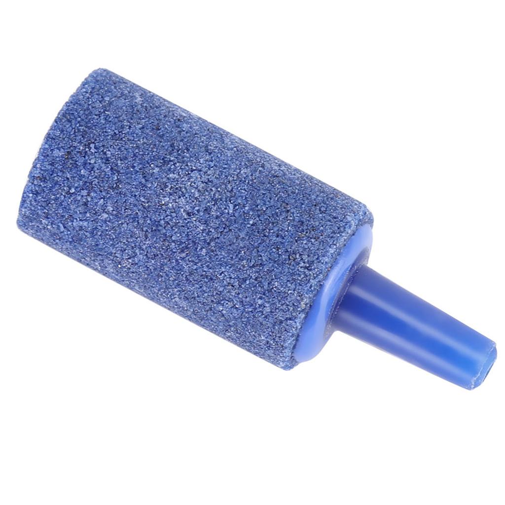 20 STÜCKE Blauer Sandstein Zylinderform Aquarium Belüftung Luftstein Fischtank Sauerstoffpumpe Blubbersteine