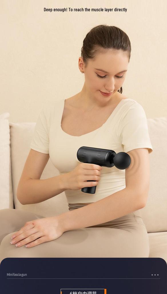 Mini Professional Grade Multi-Ball Portable Fascia Gun Massager