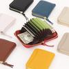 Italian Leather Accordion Card Wallet