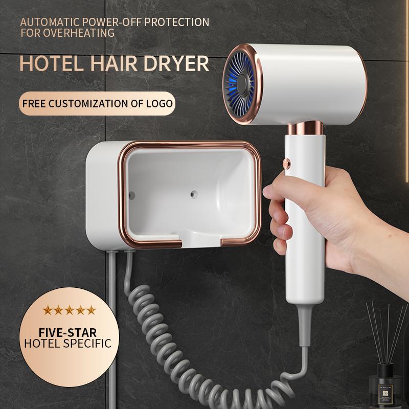 

2000W low noise high speed wall mounted hair dryer suitable for hotel and home use EU