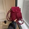 Retro Bohemian Fringed Crossbody Bag Nylon Tassel Shoulder Bag Bohemian Shoulder Bag  Messenger Bag