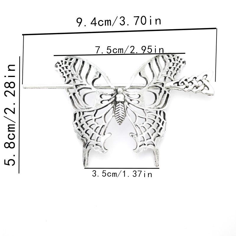 Trendy Butterfly Hairpins for Women - Fashionable Hair Accessories for Parties and Updos