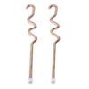 2PCS Club Car Battery Hold Down Rod 103357701 with Nut Replacement for Precedent 2008‑up