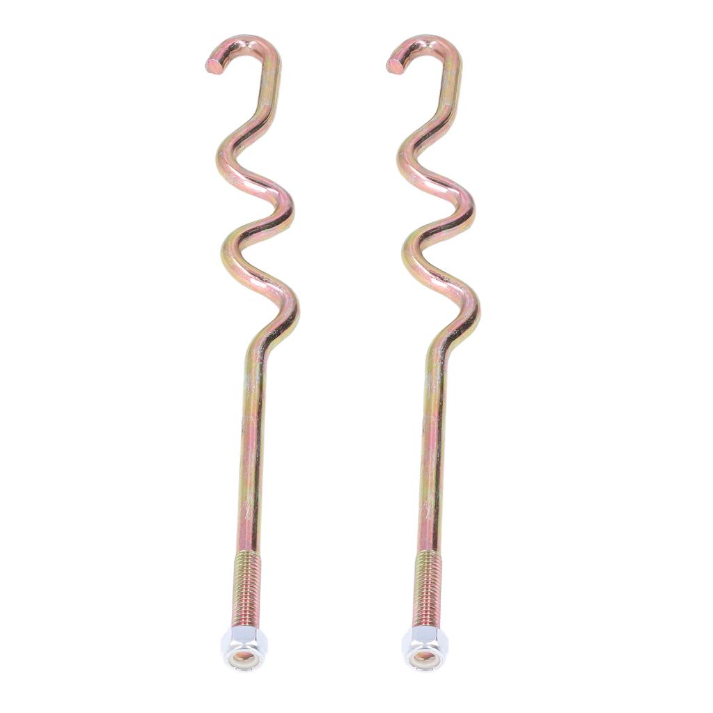 2PCS Club Car Battery Hold Down Rod 103357701 with Nut Replacement for Precedent 2008‑up