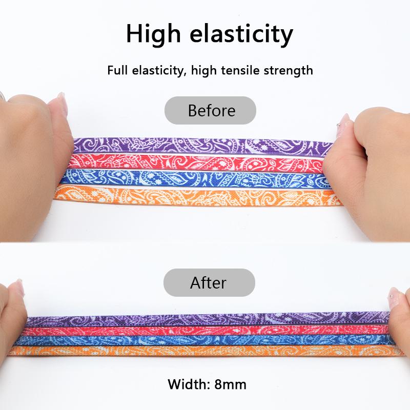 Magnetic Shoe Laces No Tie Sneakers Children Elastic Shoelaces Without Ties Flat Shoe Lace for Women Cashew Flower Shoestrings