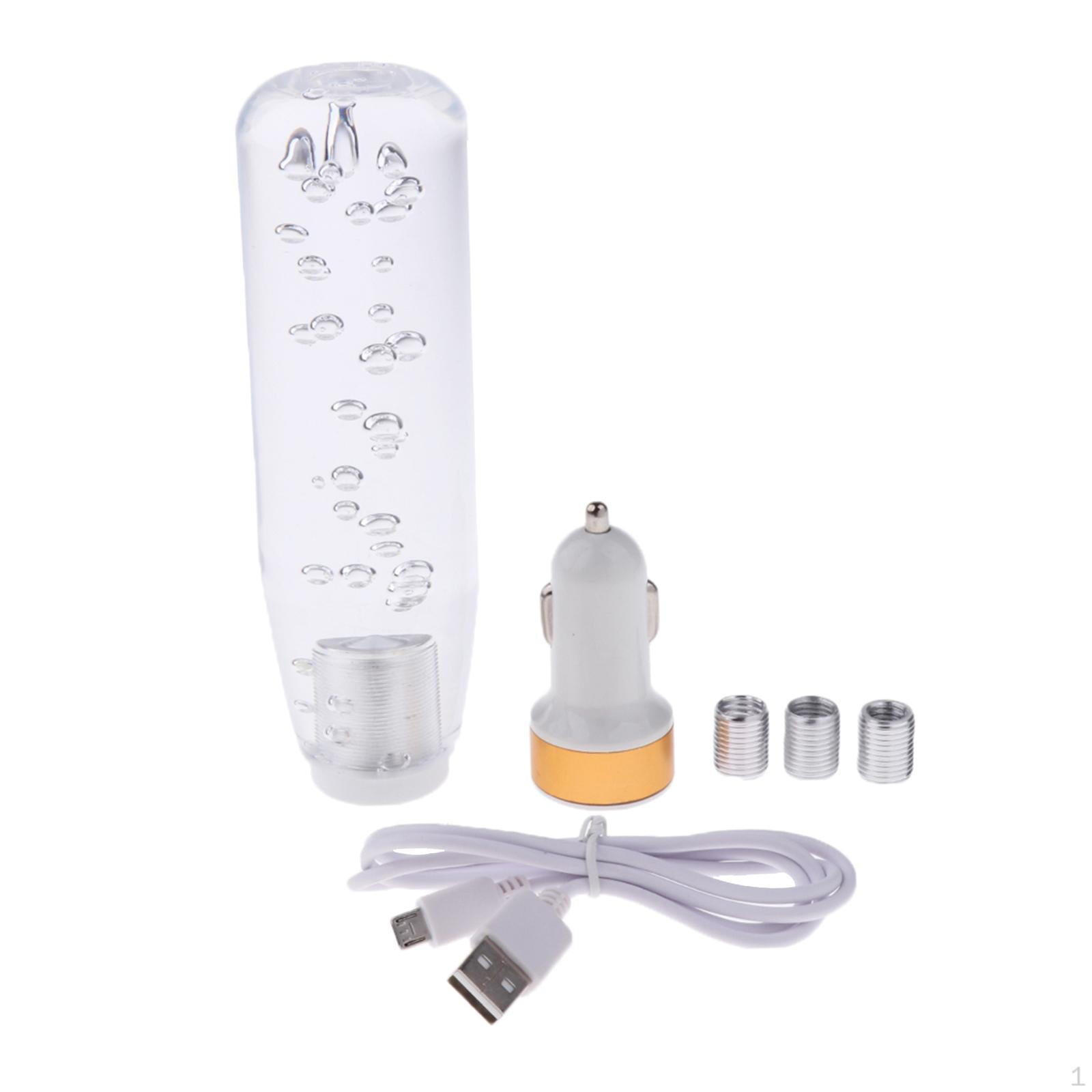 

Universal JDM LED 150mm Clear Crystal Bubble Gear Stick