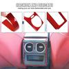 Red Soft Carbon Rear Air Vent Sticker For Alfa Romeo 159/Brera/Spider 2004-11