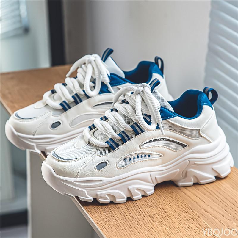 

Fashionable versatile low top lace up color blocked men s shoes casual comfortable sports shoes breathable mesh men s sneakers 45