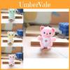 Charming Mini Cat Plush Keychain Ultra-soft Pp Cotton Stuffed Animal Doll