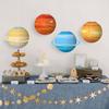 Starry Sky Planet Paper Lanterns - Kids' Birthday & New Year Decorations