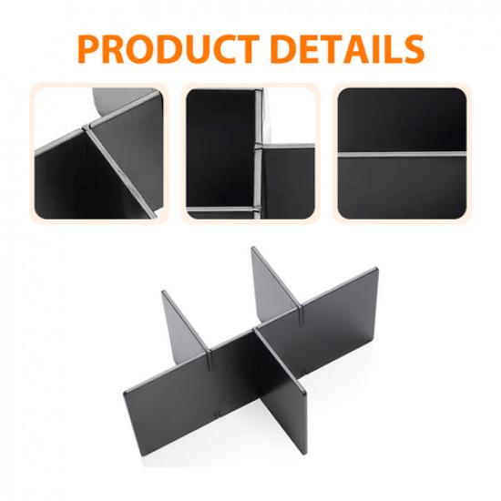 Center Console ABS Armrest Box Ert Organizer Divider Fit For ToyotaRAV4 +