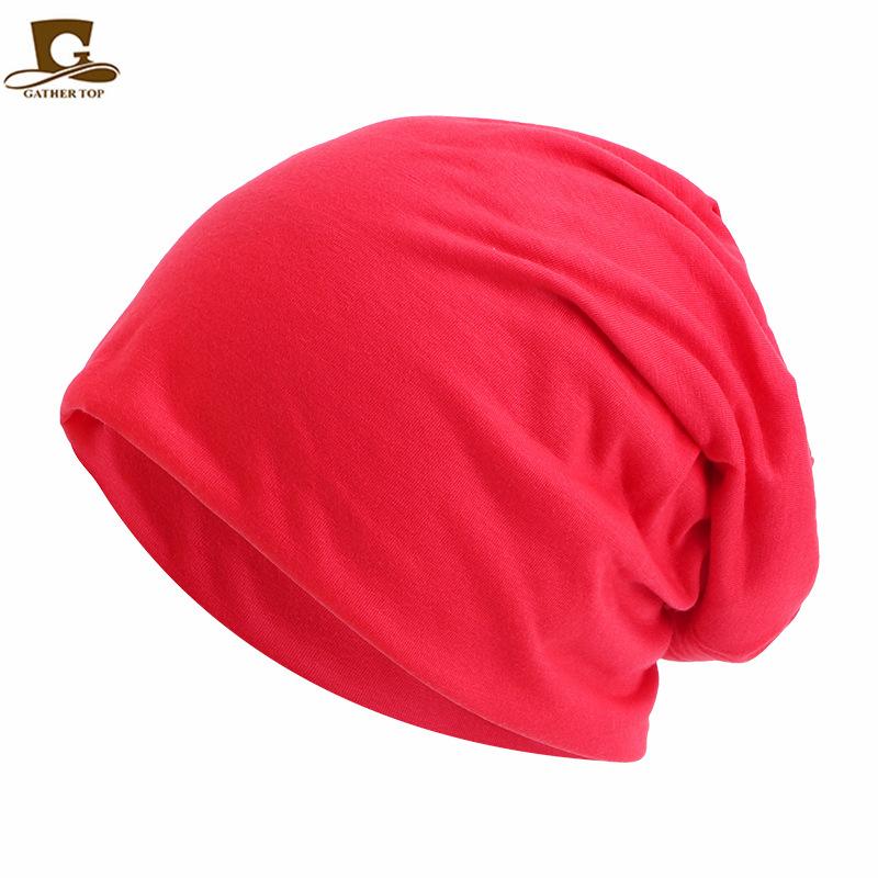 Men's and women's candy-colored pullover hats, stretch confinement hats, nightcaps, hip-hop headscarf hats JDU