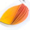 25sheets Leaf Shaped Post Notes N Times Post Messages Notes on Hand Accounts Memo Pad 5 Options Stationary Writing Pads