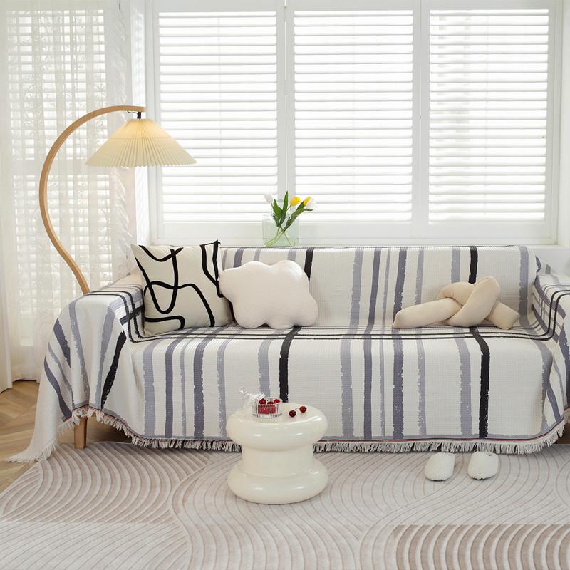 Nordische Geometrie Sofa Überwurfdecken Outdoor Camping Picknick Große Decke Freizeit Strandtuch Polyester Baumwolle Sofa Handtuch Decke