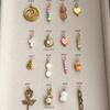 18K Gold Edelstahl Grenzüberschreitendes Anhänger: DIY-Serie nach Maß für Frauen