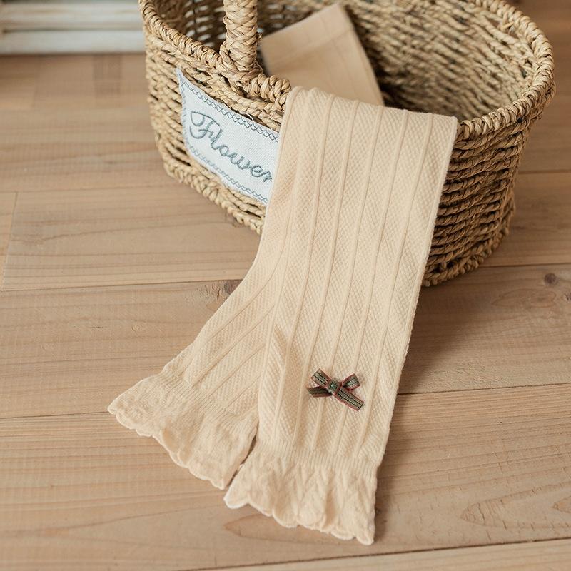 Spring Autumn Baby Bow Pants Newborn Girl Leggings Striped Cotton Princess Pants Kids Children Leggings Tights