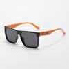 Men's Black Frame Sunglasses with Grey Lenses