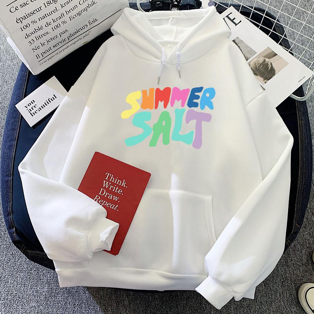 Hip Hop Streetwear Band Summer Salt Hoodies Funny Casual Women Men Hooded Sweatshirts Gothic Clothes Fashion Streetwear
