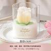 520 Muse Day Romantic Handmade Gift Tulip Flower Aromatherapy Cup Birthday Souvenir Tulip Flower Candle