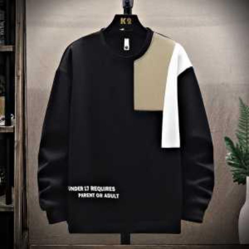 Autumn Winter Men's Long-sleeved New Korean Style Trendy Loose Fashionable Versatile Casual Sweatshirt