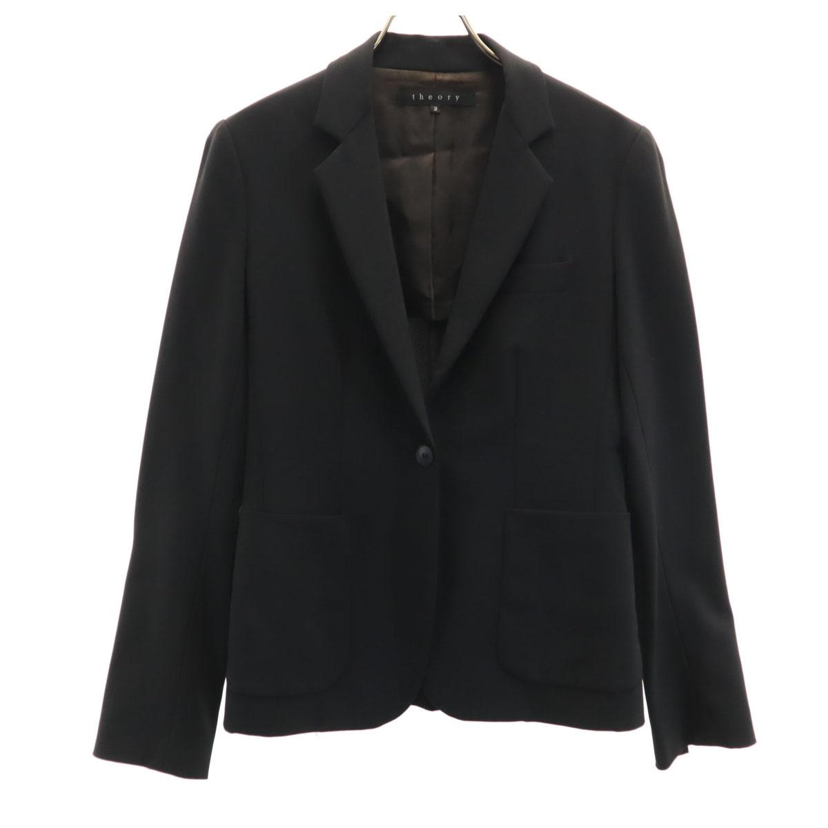 

theory сделано в Японии приталенный пиджак 2 черный Женский Б/У