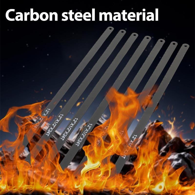 Carbon Steel Hand Saw Blades Set Universal Replacement Mini Hacksaw Blade For Cutting Wood Metal Plastic DIY Hand Tool Wholesale