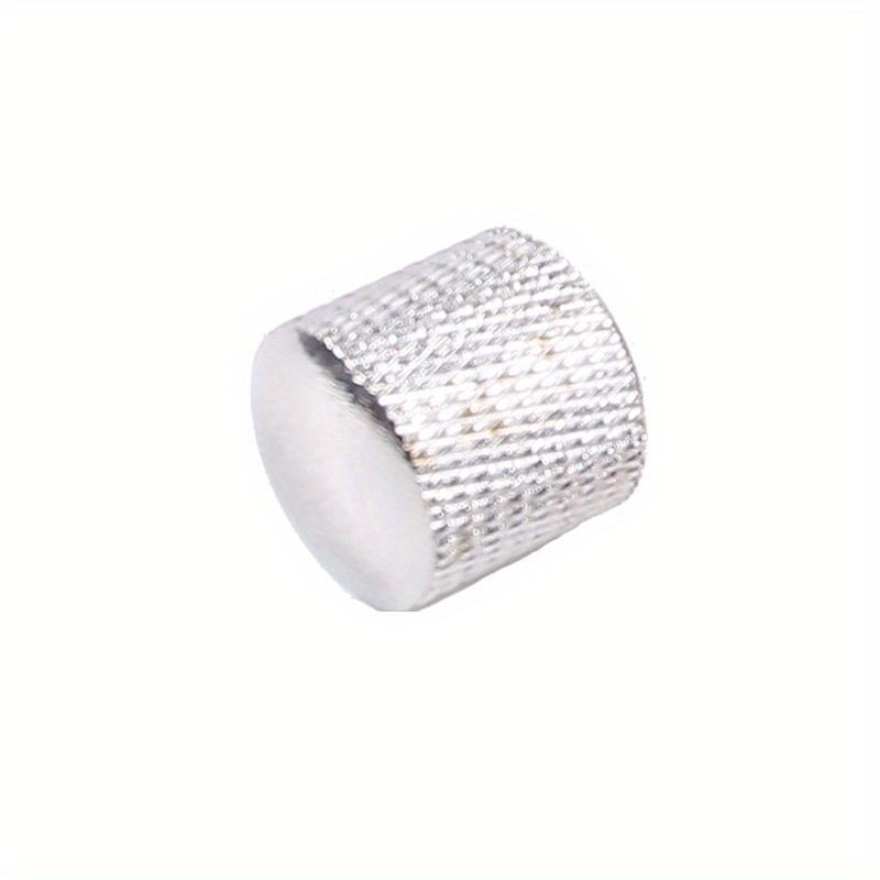 1PC 6MM Metal Dome Sound Guitar Volume Knob Potentiometer Electric Guitar Bass Control Knob Potentiometer Cover Knob Cover