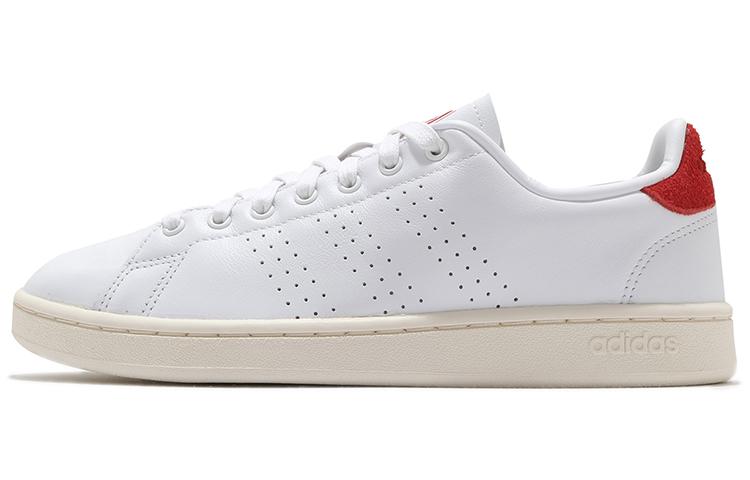 Adidas Advantage  White Vivid Red  FY8808 42