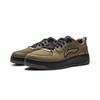 Li Ning Tian Ji Soft Classic Retro Sports Casual Shock Absorption Wear Resistant Low Top Skate Shoes Men Sneakers Sour-Bean-Green AGCV341-2