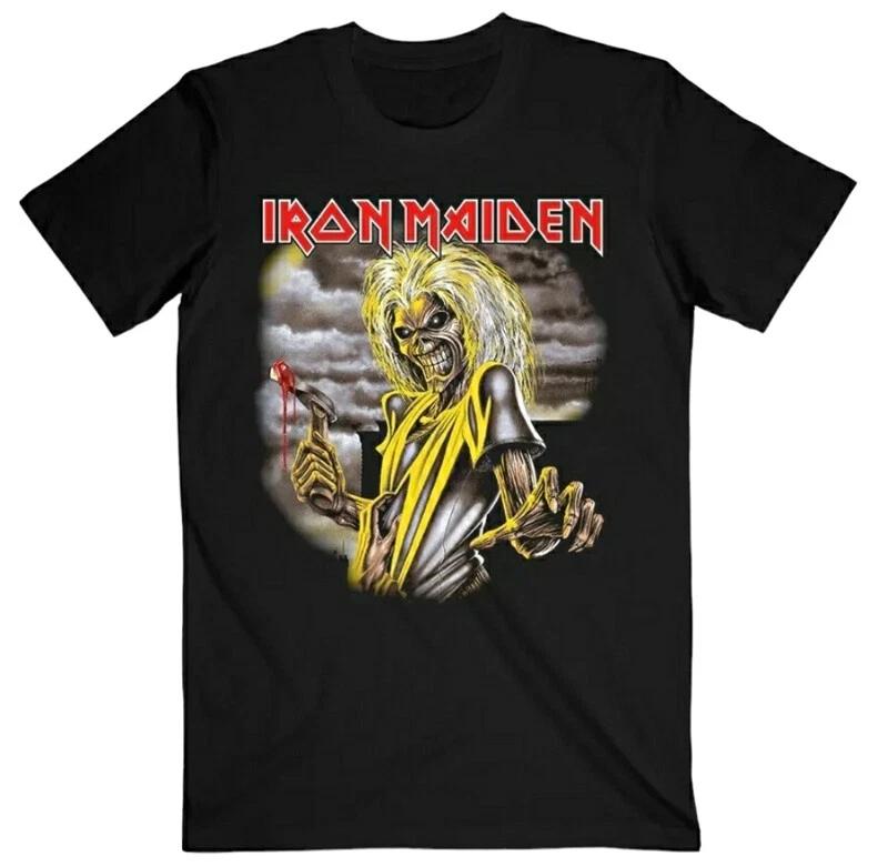 New Ir Maiden Killers Album Heavy Metal Band T-Shirt High-end Luxury Is for Both Men and Women Top Y2k