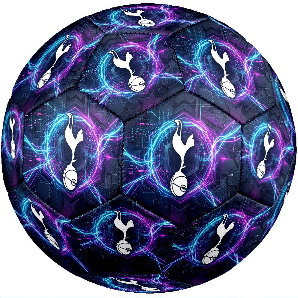 Tottenham Hotspur Theme Soccer Ball Size 5 Soccer Ball Soft Touch Professional Training Football for Outdoor Sports
