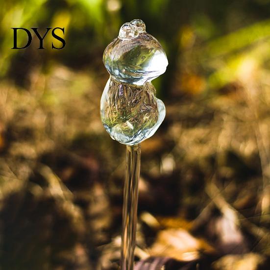 Langsam Freisetzende Bewässerungswerkzeuge Glas Pflanzenzwiebel, Selbstbewässernder Einsatz, Tierische Spikes für Zimmerpflanzen Blumenformen, Urlaubszwiebel Automatische Kugeln