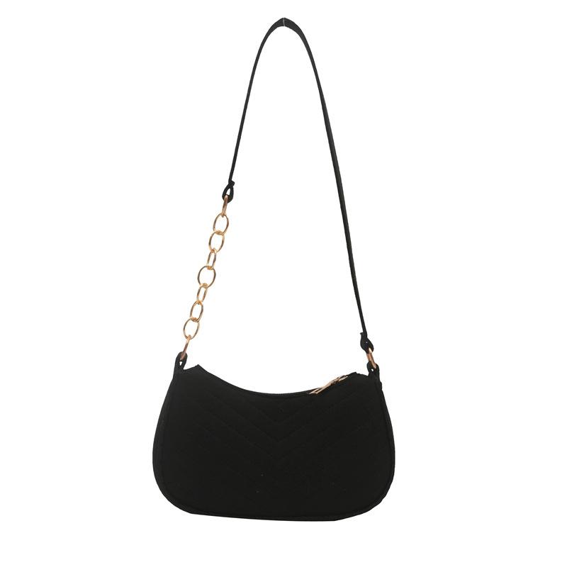 

Корейская женская сумка Niche Felt Trend, корейская новая зимняя сумка через плечо, повседневная ручная сумка на одно плечо