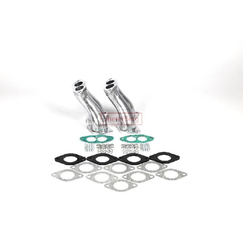 SherryBerg Intake Manifolds + Bolt /Gaskets kit for VW Weber EMPI FAJS Dual IDF / Dellorto / HPMX for Typ 1 Dual Port Radke  NEW