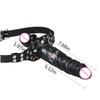 Double-Ended Mouth Gag Strapon Dildo Plug Bdsm Bondage Deep Throat Penis Harness Erotic Product Sex Toys for Couples Adult Games