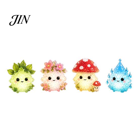Beading Projects for Beginners Glowing Fantasy Spirits DIY Bead Kit, 3D Mini Elf Craft Set, Handmade Art Unique Gift Ideas Ornament with Instruction,