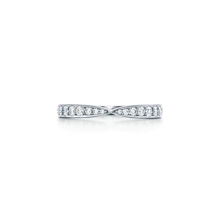 

Tiffany & Co. Harmony™ Beaded Diamond Ring Women rings GRP06716 Box,4