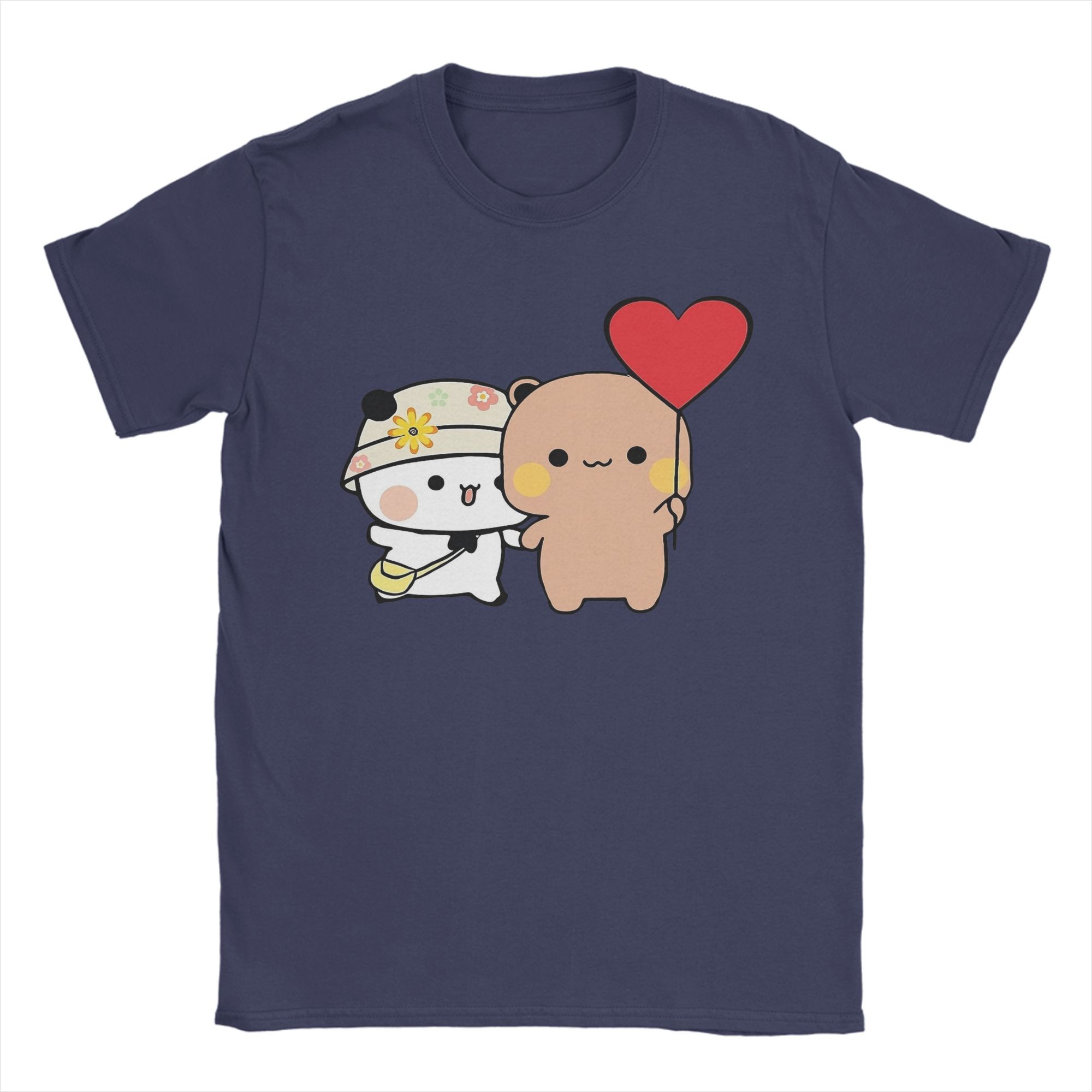 

Bubu and Dudu Is Dating TShirt for Men Fashion Cotton Tee Shirt Crew Neck Short Sleeve T Shirt Plus Size Clothes 4XL