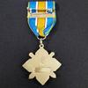 1Pc Ukraine Cross Metal Badge Copy Metal Badges Uniform Accessories Photography Propsmedal Of Courage, Military Merit Collection