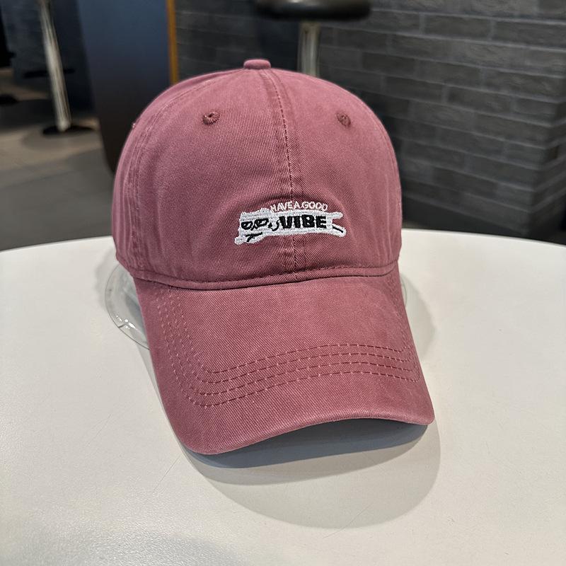 Baseball Cap Women's Spring and Summer New Wide Brim Showing Face Small Soft Top Casual Cap Trendy Women's Models