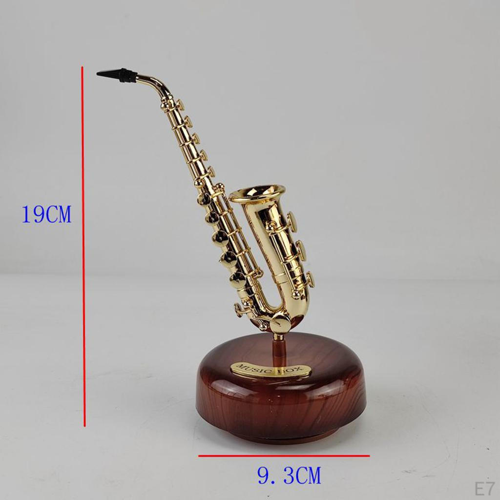 Creative Classical Musical Instrument Music Boxes Miniature Vintage for Year Gift Birthday